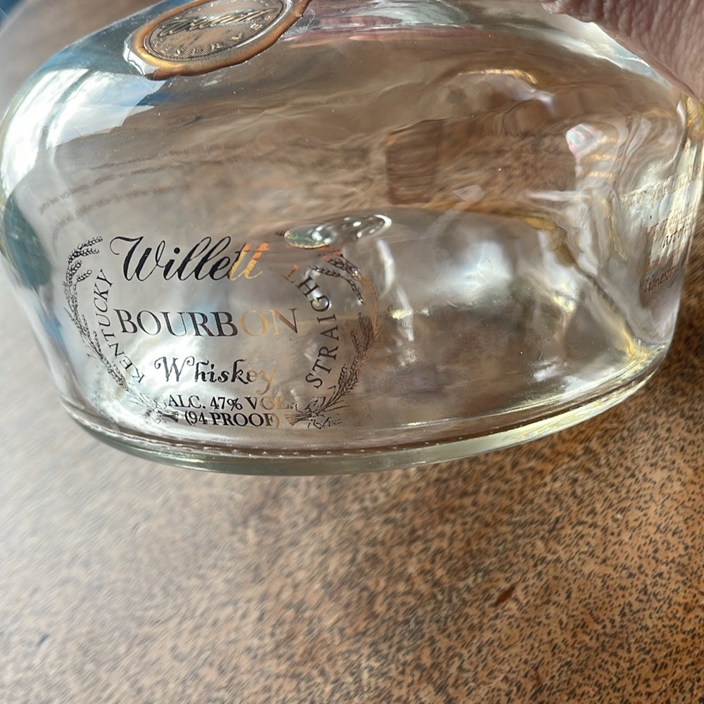 Willett BOURBON Empty Glass Bottle - 750 mL - Picture 7 of 7